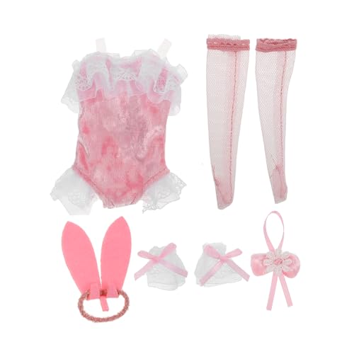 YARNOW 1Satz Puppen Hasenkostüm Outfit Niedliche Kleidung für Puppen für Partys und Spielverabredungen Leicht zu Wechseln Vielseitige Möglichkeiten für Kreatives YARNOW 1Satz Puppen Hasenkostüm Outfit Niedliche Kleidung für Puppen für Partys und Spielverabredungen Leicht zu Wechseln Vielseitige Möglichkeiten für Kreatives von YARNOW