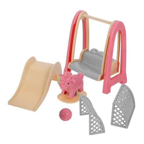 YARNOW 1Satz Puppenhaus Zubehör Mit Schaukel Schaukelpferd Und Fußballtor Realistisches Für Kreative Rollenspiele Im Miniaturhaus YARNOW 1Satz Puppenhaus Zubehör Mit Schaukel Schaukelpferd Und Fußballtor Realistisches Für Kreative Rollenspiele Im Miniaturhaus von YARNOW