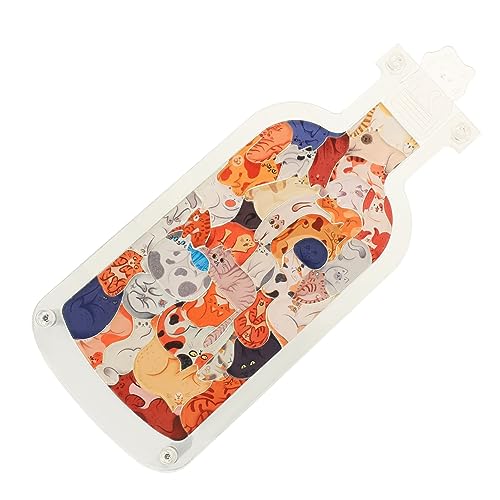 YARNOW 1Satz Puzzle Driftflasche Kreatives Dekorationsspielzeug mit Cartoon Muster für für Zuhause und Büro Fördert Kognitive Fähigkeiten YARNOW 1Satz Puzzle Driftflasche Kreatives Dekorationsspielzeug mit Cartoon Muster für für Zuhause und Büro Fördert Kognitive Fähigkeiten von YARNOW