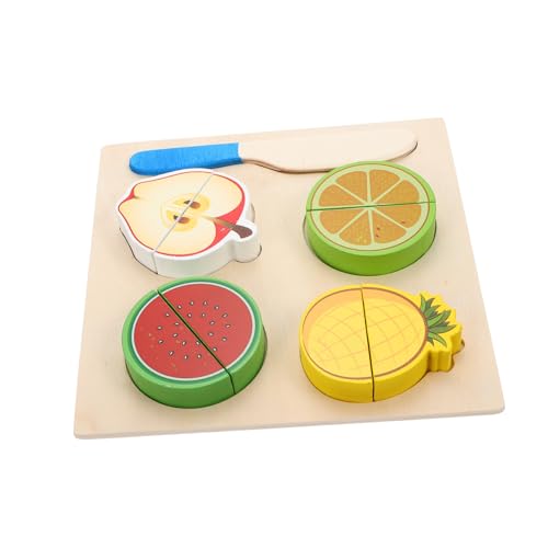 YARNOW 1Satz Puzzle Für Pädagogisches Zur Früherziehung Schneide Für Jahre Alte Jungen Und DIY Obstspielzeug Aus Lustiges Lernspielzeug von YARNOW