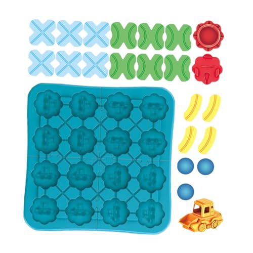 YARNOW 1Satz Puzzle Track Auto Spielset Für Fördert Kreatives Und Problemlösungsfähigkeiten Mit Anpassbaren Und Fahrzeugen Für Kleinkinder Ab Monaten von YARNOW