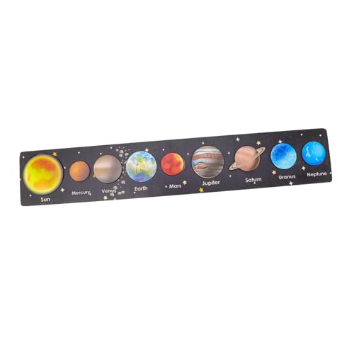 YARNOW 1Satz Puzzle für Solarsystem Planeten Matching Board Montessori Lernspielzeug zur Kognitiven für Jungen Vorschulalter YARNOW 1Satz Puzzle für Solarsystem Planeten Matching Board Montessori Lernspielzeug zur Kognitiven für Jungen Vorschulalter von YARNOW