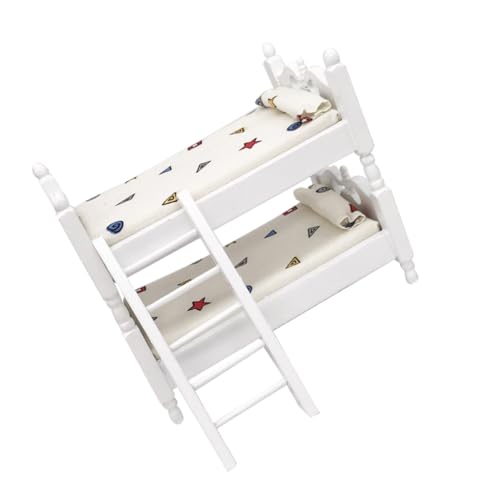 YARNOW 1Satz Schlafzimmer Dekoration Kleines Etagenbett Requisite Für Szenen Und Puppenhaus Zubehör YARNOW 1Satz Schlafzimmer Dekoration Kleines Etagenbett Requisite Für Szenen Und Puppenhaus Zubehör von YARNOW