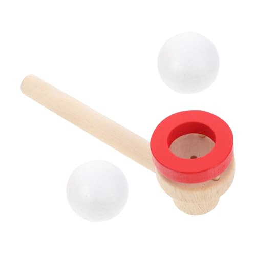 YARNOW Holz Schwimm Schlag Spielzeug für Kinder Blasenspielzeug 1 Satz Lustiges und Spielzeug für Drinnen und Draußen Fördert die Eltern Kind Beziehung von YARNOW