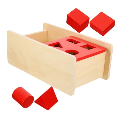 YARNOW 1Satz Sensorisches Holzspielzeug Für Geometrische Formen Sortierer Fördert Hand Augen Koordination Und Kognitive Entwicklung YARNOW 1Satz Sensorisches Holzspielzeug Für Geometrische Formen Sortierer Fördert Hand Augen Koordination Und Kognitive Entwicklung von YARNOW