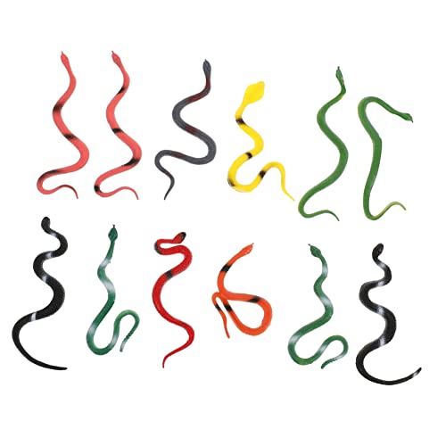 YARNOW 1Satz Simulationskobra Realistisches Plastik Schlangenmodell Für Dekoration Wildtier Modell Für Für Horrorspiele Und Streiche von YARNOW