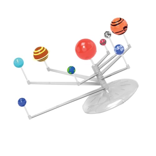 YARNOW 1Satz Sonnensystem Modell Planetarium Lernspielzeug Für Lehrinstrument Zur Simulation Der Planetenbewegung Für Kleine Astronomen von YARNOW