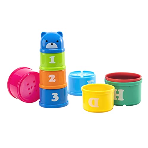 YARNOW 1Satz Stapeltassen Für Kleinkinder Lernspielzeug Mit Bär Für Frühe Entwicklung Sicher Und Glatt Für Badewanne Und Spielgruppen Mit Aufbewahrungstasche YARNOW 1Satz Stapeltassen Für Kleinkinder Lernspielzeug Mit Bär Für Frühe Entwicklung Sicher Und Glatt Für Badewanne Und Spielgruppen Mit Aufbewahrungstasche von YARNOW