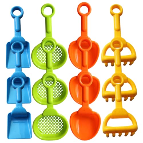 YARNOW 1Satz Strandspielzeug für Teiliges Kunststoff Sandspielzeug mit Schaufeln Rechen für Strand Garten und Sandkasten Spaß und für Kleine YARNOW 1Satz Strandspielzeug für Teiliges Kunststoff Sandspielzeug mit Schaufeln Rechen für Strand Garten und Sandkasten Spaß und für Kleine von YARNOW