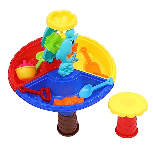 YARNOW 1Satz Strandtisch Tragbarer Sandspielzeug Für Outdoor Aktivitäten Lustige Spielspiele Für Jungen Und Robustes Kunststoffdesign Für Sicheres Am Strand von YARNOW