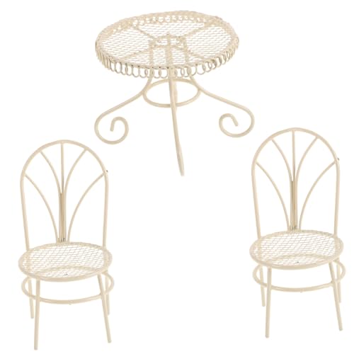 YARNOW 1Satz Stuhlset Für Puppenhaus Exquisit Elegantes Design Für Schlafzimmer Dekoration Perfektes Zubehör Für Gartenlandschaften Und Szenen YARNOW 1Satz Stuhlset Für Puppenhaus Exquisit Elegantes Design Für Schlafzimmer Dekoration Perfektes Zubehör Für Gartenlandschaften Und Szenen von YARNOW