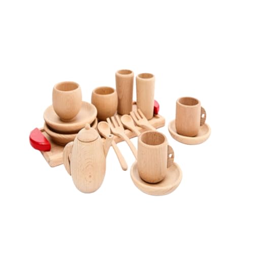 YARNOW 1Satz Teiliges Aus Buchenholz Küchenspielzeug Kreatives Und Sicheres Rollenspiel Zubehör Für Hausspiele Und Kreative Interaktion Im Kinderzimmer von YARNOW