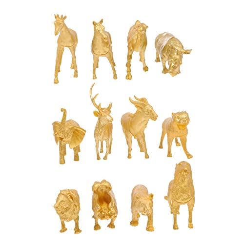 YARNOW 1Satz Teiliges Goldene Waldtiere Figuren Für Realistische Tiermodelle Für Mikrolandschaften Und Dekoration Pädagogisch YARNOW 1Satz Teiliges Goldene Waldtiere Figuren Für Realistische Tiermodelle Für Mikrolandschaften Und Dekoration Pädagogisch von YARNOW