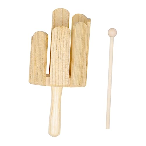 YARNOW 1Satz Töniges Hölzernes Rhythmusinstrument Für Musikinstrument Aus Holz Percussion Für Frühkindliche Musikalische Für Zuhause Und Gruppenaktivitäten von YARNOW