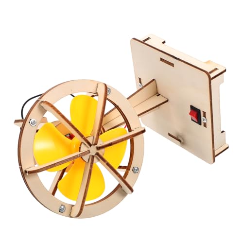YARNOW 1Satz Wissenschaftliches Experimentierspielzeug für DIY Holzbauspielzeug Modellbausatz Kreatives Basteln mit Fan Modell für Lernprojekte und Physik Experimente Fördert YARNOW 1Satz Wissenschaftliches Experimentierspielzeug für DIY Holzbauspielzeug Modellbausatz Kreatives Basteln mit Fan Modell für Lernprojekte und Physik Experimente Fördert von YARNOW