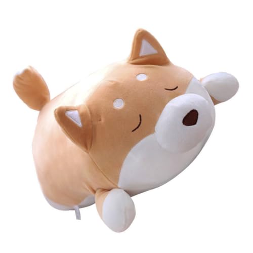 YARNOW 1Stück Corgi Aus Baumwolle Lustiges Hundekissen Für Plüschspielzeug Dekoration Angstlinderung Vielseitig Einsetzbar Im Schlafzimmer von YARNOW