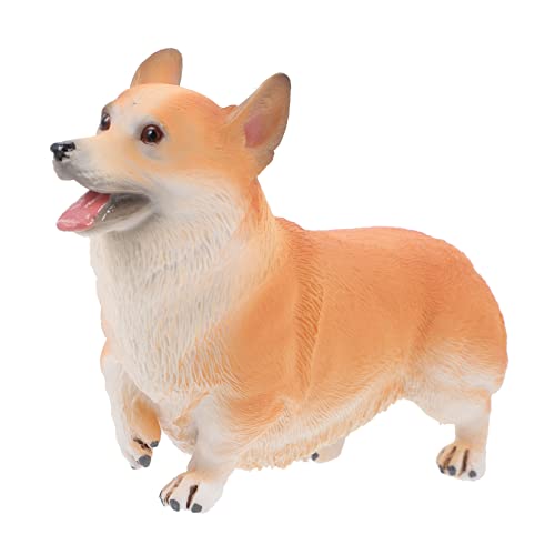YARNOW 1Stück Corgi Hund Figur Hohe Emulationale Corgi Als Dekoration Realistisches Für Kreativität Für Hundeliebhaber Und Partys von YARNOW