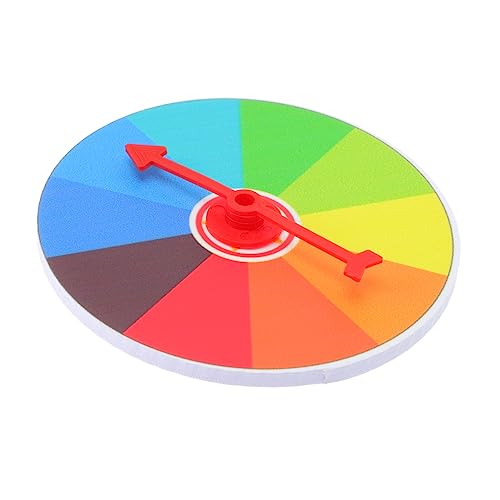 YARNOW 1Stück Hängendes Drehbares Preisrad Für Gewinnspiele Lehraktivitäten Und Partys Robustes Wildprop Für Kreative Spiele Und Veranstaltungen Individuell Gestaltbar von YARNOW