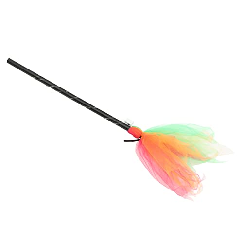 YARNOW 1Stück Hexenbesen Mit LED Lichtern Leuchtender Halloween Besen Für Cosplay Und Partys Perfektes Zubehör Für Halloween Dekoration Und Maskeraden YARNOW 1Stück Hexenbesen Mit LED Lichtern Leuchtender Halloween Besen Für Cosplay Und Partys Perfektes Zubehör Für Halloween Dekoration Und Maskeraden von YARNOW
