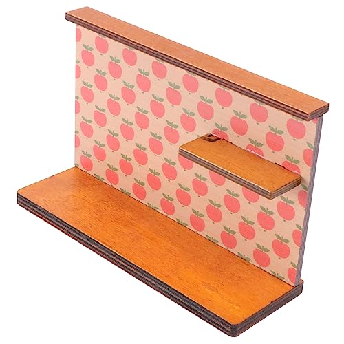 YARNOW 1Stück Holzmöbel Mini Hintergrundplatte Für Puppenhaus Dekoration Mini Schmuck Szene Layout Prop Für Kreative von YARNOW