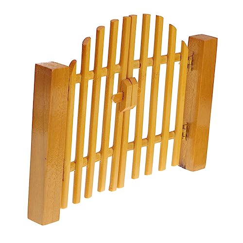 YARNOW 1Stück Mini Aus Dekorative Tür Für Puppenhaus Für Kreative Gestaltung Und Spielszene Stabil Und Pflegeleicht von YARNOW