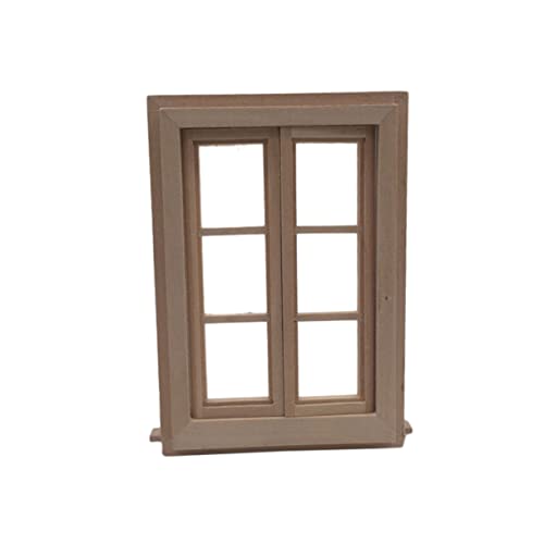 YARNOW 1Stück Mini Holzfenster Modell für Puppenhaus Rechteckige Fenster DIY Zubehör für Kleine Puppenhäuser und Kreative Bastelprojekte YARNOW 1Stück Mini Holzfenster Modell für Puppenhaus Rechteckige Fenster DIY Zubehör für Kleine Puppenhäuser und Kreative Bastelprojekte von YARNOW