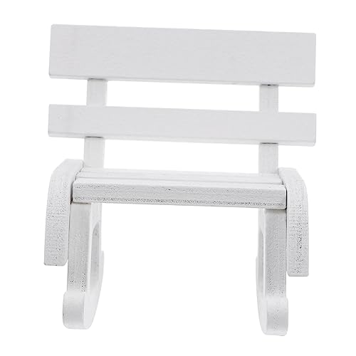 YARNOW 1Stück Möbel Ornament Mini Schaukelstuhl für Puppenhfür Mikrolandschaften und Romantische Anlässe Leicht zu Reinigen und Exquisite Verarbeitung YARNOW 1Stück Möbel Ornament Mini Schaukelstuhl für Puppenhfür Mikrolandschaften und Romantische Anlässe Leicht zu Reinigen und Exquisite Verarbeitung von YARNOW