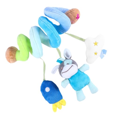YARNOW 1Stück Multifunktionales Spiralspielzeug für Kinderwagen und Babybett Hängende mit Klingelnder Glocke Farbenfrohes Design für Neugeborene Exploration YARNOW 1Stück Multifunktionales Spiralspielzeug für Kinderwagen und Babybett Hängende mit Klingelnder Glocke Farbenfrohes Design für Neugeborene Exploration von YARNOW