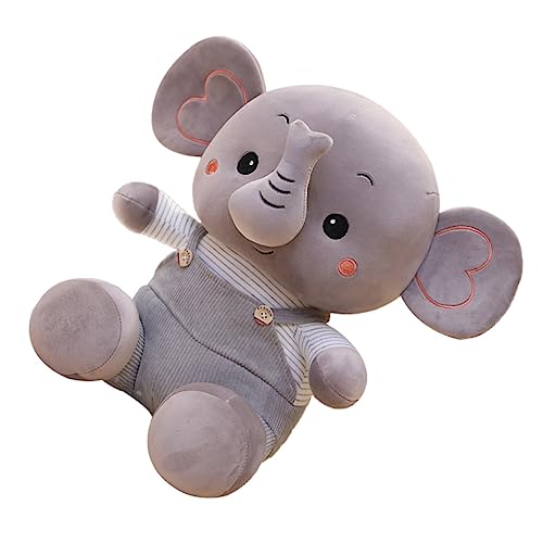 YARNOW 1Stück Plüsch Elefant Mit Tragegurt Kuscheltier Für Graues Elefantenspielzeug Kinderzimmerspielzeug Für Junge Mädchen Beruhigendes Stofftier Zufälliger YARNOW 1Stück Plüsch Elefant Mit Tragegurt Kuscheltier Für Graues Elefantenspielzeug Kinderzimmerspielzeug Für Junge Mädchen Beruhigendes Stofftier Zufälliger von YARNOW