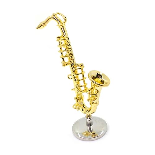 YARNOW 1Stück Puppenhaus Mini Saxophon Aus Legierung Dekoration Für Kinderzimmer Und Puppenhaus Zubehör Für Kreative Spielwelten YARNOW 1Stück Puppenhaus Mini Saxophon Aus Legierung Dekoration Für Kinderzimmer Und Puppenhaus Zubehör Für Kreative Spielwelten von YARNOW