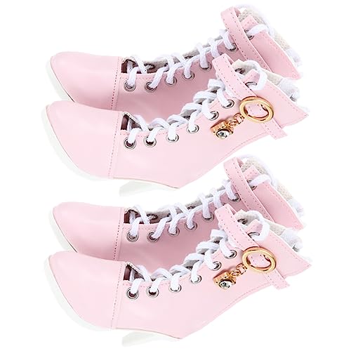 YARNOW 2 Paare High Heel Boots für Puppen Trendige Hochhackige Schuhe Accessoires für Puppen zum Verkleiden und Dekorieren YARNOW 2 Paare High Heel Boots für Puppen Trendige Hochhackige Schuhe Accessoires für Puppen zum Verkleiden und Dekorieren von YARNOW