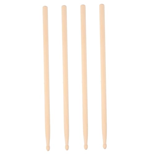 YARNOW 2 Paare Holztrommelstifte Schlagzeugstäbe Trommelstöcke Trommelschläger Trommelschlägel Trommelstiele Für Schlagzeug Hölzern Beige YARNOW 2 Paare Holztrommelstifte Schlagzeugstäbe Trommelstöcke Trommelschläger Trommelschlägel Trommelstiele Für Schlagzeug Hölzern Beige von YARNOW