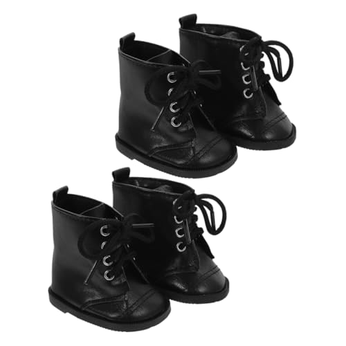 YARNOW 2 Paare Mädchen-Puppenstiefel Blau hoch Mode Puppen für Mädchen Puppenschuhe Stiefel Schuhe für Puppen Miniatur-Schuhe Mini-Schuhe Black YARNOW 2 Paare Mädchen-Puppenstiefel Blau hoch Mode Puppen für Mädchen Puppenschuhe Stiefel Schuhe für Puppen Miniatur-Schuhe Mini-Schuhe Black von YARNOW