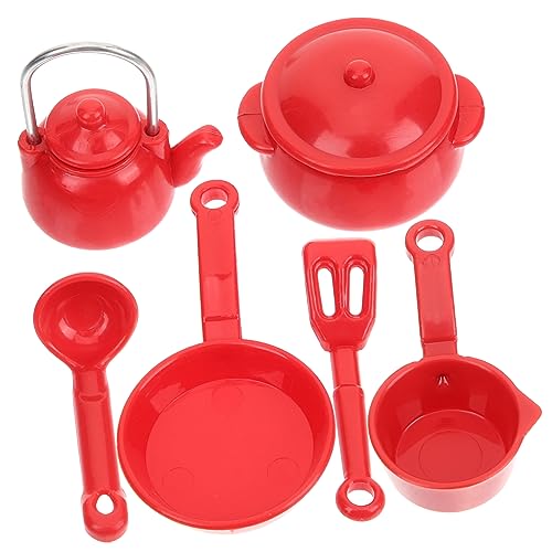 YARNOW 2 Packungen Mini-Küchenspielzeug Mini-Spielküchenzubehör Küchengeräte für Kleinkinder Küchenutensilien für kleine Häuser Stellen Sie Sich vor, Küchenzubehör zu haben Plastik rot YARNOW 2 Packungen Mini-Küchenspielzeug Mini-Spielküchenzubehör Küchengeräte für Kleinkinder Küchenutensilien für kleine Häuser Stellen Sie Sich vor, Küchenzubehör zu haben Plastik rot von YARNOW