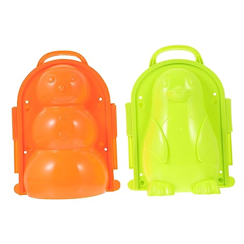 YARNOW 2 STÜCK Schneeformer Winter für Schneeballschlachten Clip für Outdoor Spaß DIY Schneemann Pinguin Formen YARNOW 2 STÜCK Schneeformer Winter für Schneeballschlachten Clip für Outdoor Spaß DIY Schneemann Pinguin Formen von YARNOW