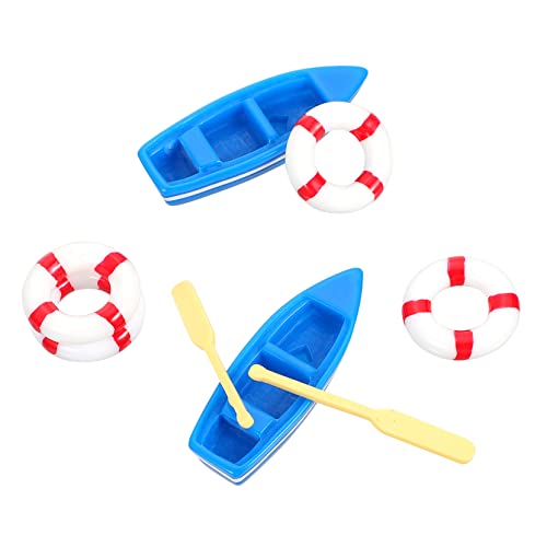 YARNOW 2 Sätze Marine dekorative Ornamente Strandboot Sandspielzeug Mini-Szene Strandfiguren für den Strand Miniboote Mini-Ornament Plastik Blue YARNOW 2 Sätze Marine dekorative Ornamente Strandboot Sandspielzeug Mini-Szene Strandfiguren für den Strand Miniboote Mini-Ornament Plastik Blue von YARNOW