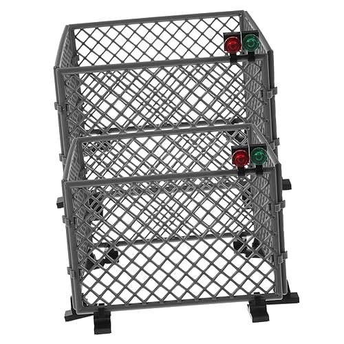 YARNOW 2 Sätze Militärzaun für DIY Dekoration für Spielszenen Ergänzung für Partys und Kreative Miniaturwelten aus Hochwertigem YARNOW 2 Sätze Militärzaun für DIY Dekoration für Spielszenen Ergänzung für Partys und Kreative Miniaturwelten aus Hochwertigem von YARNOW