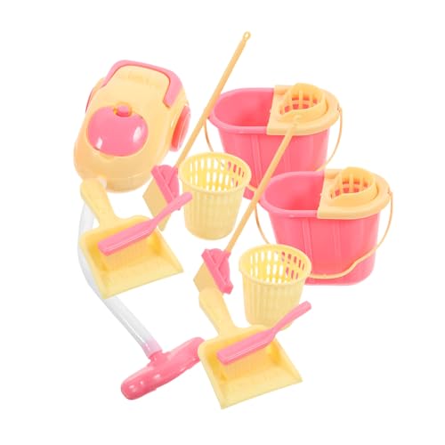 YARNOW 2 Sätze Putzspielzeug Reinigungswerkzeuge Modellspielzeug für Puppenhaus Detailreiches Zubehör Set für Rollenspiele Langlebig und Kreativ Gemischt Zufällige Farbe Zufällige Farbe YARNOW 2 Sätze Putzspielzeug Reinigungswerkzeuge Modellspielzeug für Puppenhaus Detailreiches Zubehör Set für Rollenspiele Langlebig und Kreativ Gemischt Zufällige Farbe Zufällige Farbe von YARNOW