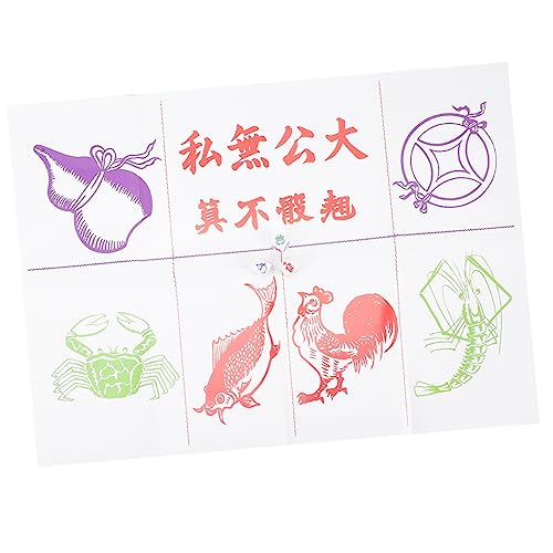 YARNOW 2 Sätze Spielwürfel mit Zeichnung Robuste Würfel für Partyspiele für Zuhause Feiern und Freizeitaktivitäten YARNOW 2 Sätze Spielwürfel mit Zeichnung Robuste Würfel für Partyspiele für Zuhause Feiern und Freizeitaktivitäten von YARNOW