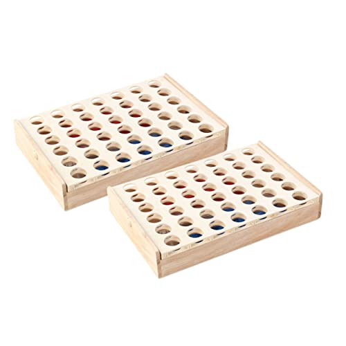 YARNOW 2 Sätze Stereo Schachspiel aus Holz für Sicheres Interaktives Brettspiel für Drinnen und Draußen Fördert Familieninteraktion und Ist Leicht Tragbar YARNOW 2 Sätze Stereo Schachspiel aus Holz für Sicheres Interaktives Brettspiel für Drinnen und Draußen Fördert Familieninteraktion und Ist Leicht Tragbar von YARNOW
