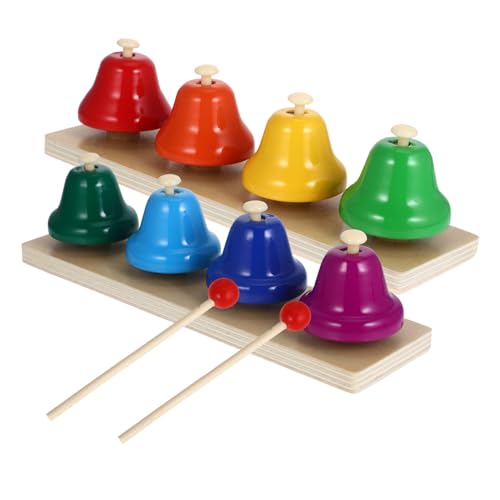 YARNOW 2 Satz Musikglockenspielzeug Musikinstrumente Montessori Musikspielzeug Musikinstrumente für Vorschulkinder Schlaginstrumente für kleine Schlaginstrumente Holzsockel YARNOW 2 Satz Musikglockenspielzeug Musikinstrumente Montessori Musikspielzeug Musikinstrumente für Vorschulkinder Schlaginstrumente für kleine Schlaginstrumente Holzsockel von YARNOW