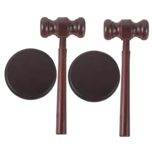 YARNOW 2 Satz Richter Hammer Hammer-Stütze Halloween-Cosplay-Party-Requisiten Auktionshammer Spielzeughammer Minihammer Richter Kostümzubehör Hammergriff Holz Hellbraun YARNOW 2 Satz Richter Hammer Hammer-Stütze Halloween-Cosplay-Party-Requisiten Auktionshammer Spielzeughammer Minihammer Richter Kostümzubehör Hammergriff Holz Hellbraun von YARNOW