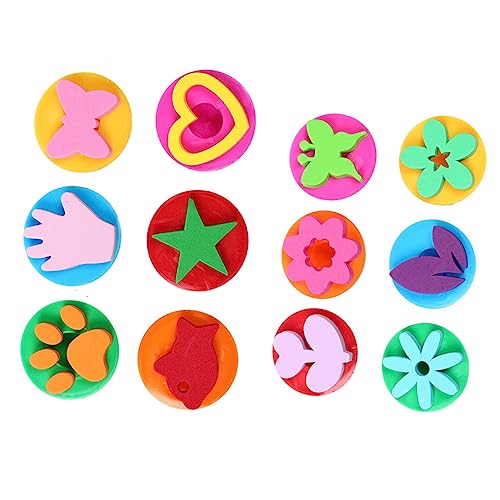 YARNOW 2 Satz Teiliges DIY Graffiti Stempelset für Lustige Stempelsysteme für Kreatives Zeichnen Sicheres Bastelspielzeug Zufällige Farben für Jungen Zufällige Farbe YARNOW 2 Satz Teiliges DIY Graffiti Stempelset für Lustige Stempelsysteme für Kreatives Zeichnen Sicheres Bastelspielzeug Zufällige Farben für Jungen Zufällige Farbe von YARNOW