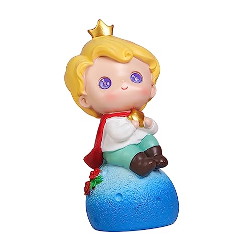 YARNOW 2 Stck. Resin Cake Ornament mit Cartoon Figur für Kreative Geburtstagsdekoration Stabil Tischen für Kuchenverzierung oder Innendekoration Langlebig und Ansprechend von YARNOW