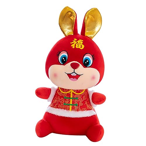 YARNOW 2 Stück Anzug Kaninchenpuppe Plüschkaninchen Kaninchenspielzeug für Hasen Chinesische Maskottchen Kaninchenplüschpuppe Mondjahr-Kaninchenplüsch PP Baumwolle rot YARNOW 2 Stück Anzug Kaninchenpuppe Plüschkaninchen Kaninchenspielzeug für Hasen Chinesische Maskottchen Kaninchenplüschpuppe Mondjahr-Kaninchenplüsch PP Baumwolle rot von YARNOW