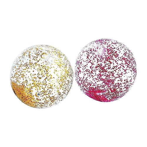 YARNOW 2 Stück Blitzballspielzeug aufblasbarer Wasserball Strandball-Partybevorzugung Aufblasbare Strandbälle Strandball-Partydekorationen Strandbälle für PVC Zufällige Farbe YARNOW 2 Stück Blitzballspielzeug aufblasbarer Wasserball Strandball-Partybevorzugung Aufblasbare Strandbälle Strandball-Partydekorationen Strandbälle für PVC Zufällige Farbe von YARNOW