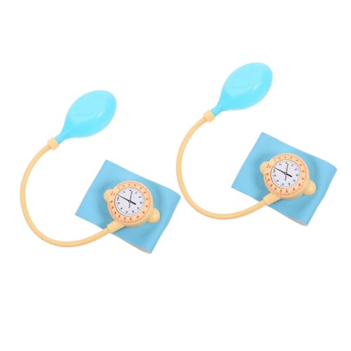 YARNOW 2 Stück Blutdruckmessgerät Arztkoffer Für Kleinkinder Interaktives Kinderspielzeug Kleinkindspielzeug Für Mädchen Kinderbedarf Arzt Plastik Himmelblau YARNOW 2 Stück Blutdruckmessgerät Arztkoffer Für Kleinkinder Interaktives Kinderspielzeug Kleinkindspielzeug Für Mädchen Kinderbedarf Arzt Plastik Himmelblau von YARNOW