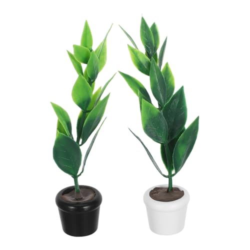 YARNOW 2 Stück Bonsai Figuren Kunststoff Mikrolandschaftsdekor Miniaturpflanze Bonsai Mini Garten Topfmodell Miniatur Topfpflanzenmodell Miniatur YARNOW 2 Stück Bonsai Figuren Kunststoff Mikrolandschaftsdekor Miniaturpflanze Bonsai Mini Garten Topfmodell Miniatur Topfpflanzenmodell Miniatur von YARNOW