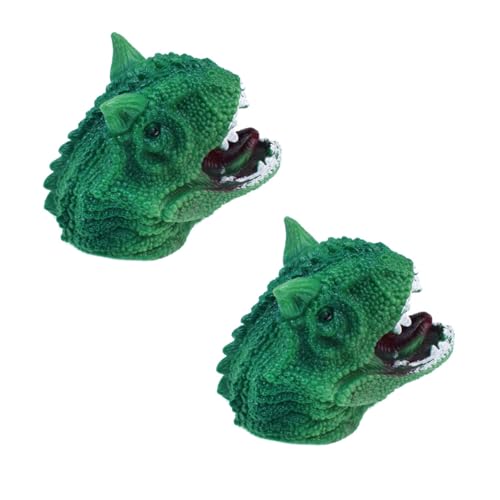 YARNOW 2 Stück Dinosaurier Fingerpuppen aus Umweltfreundlichem TPR Interaktive Spielzeuge für Geschichten und Kreative Aktivitäten Fördert Kommunikation und Fantasie bei Kindern YARNOW 2 Stück Dinosaurier Fingerpuppen aus Umweltfreundlichem TPR Interaktive Spielzeuge für Geschichten und Kreative Aktivitäten Fördert Kommunikation und Fantasie bei Kindern von YARNOW