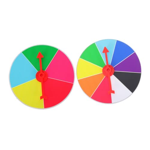 YARNOW 2 Stück Drehendes Preisplatte für Partys Rotationsspiel für Erwachsene für Spiele und Veranstaltungen YARNOW 2 Stück Drehendes Preisplatte für Partys Rotationsspiel für Erwachsene für Spiele und Veranstaltungen von YARNOW